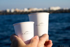 bicchieri compostabili con logo